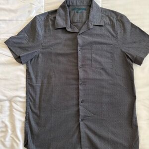 Perry Ellis Charcoal Button Down Shirt